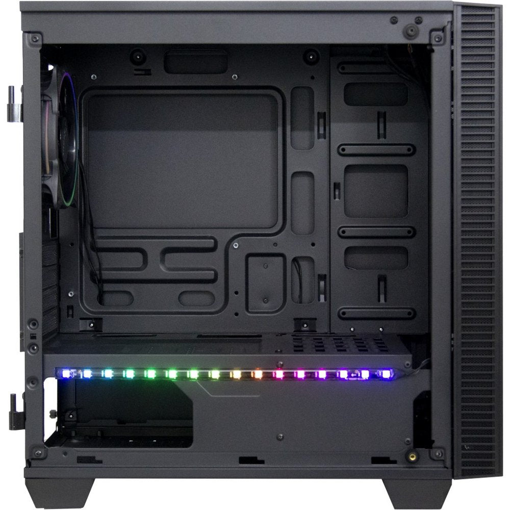 Inter-Tech X-608 Infinity | Micro Tower Behuizing | Zwart - Matmuis