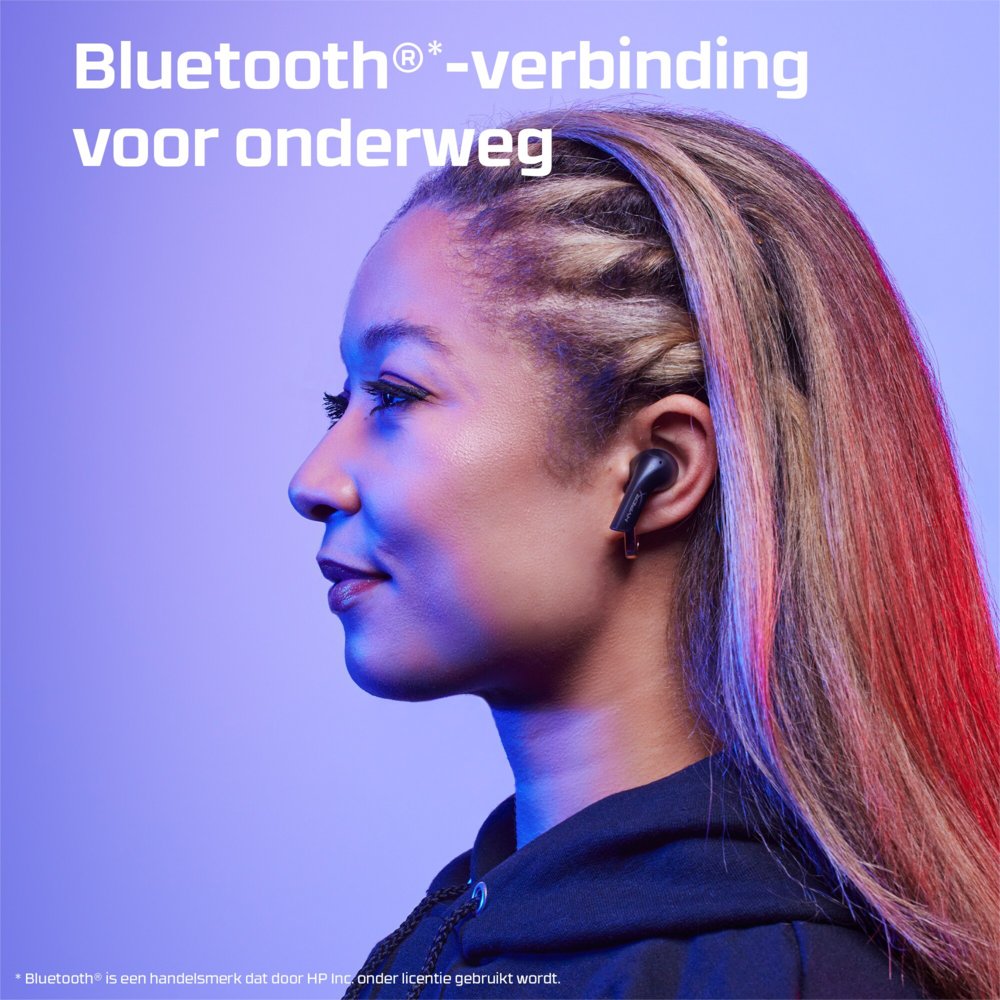 HyperX Cloud MIX Buds | Draadloze In-Ear Gaming Oordopjes | Bluetooth | Zwart - Matmuis