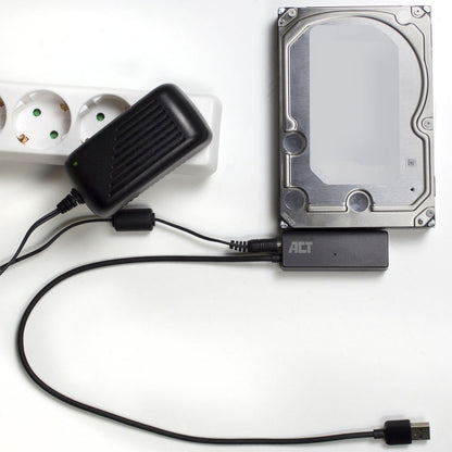 ACT AC1515 | 2,5 inch & 3,5 inch SATA HDD/SSD naar USB 3.2 Gen 1 Adapter - Matmuis - Matmuis