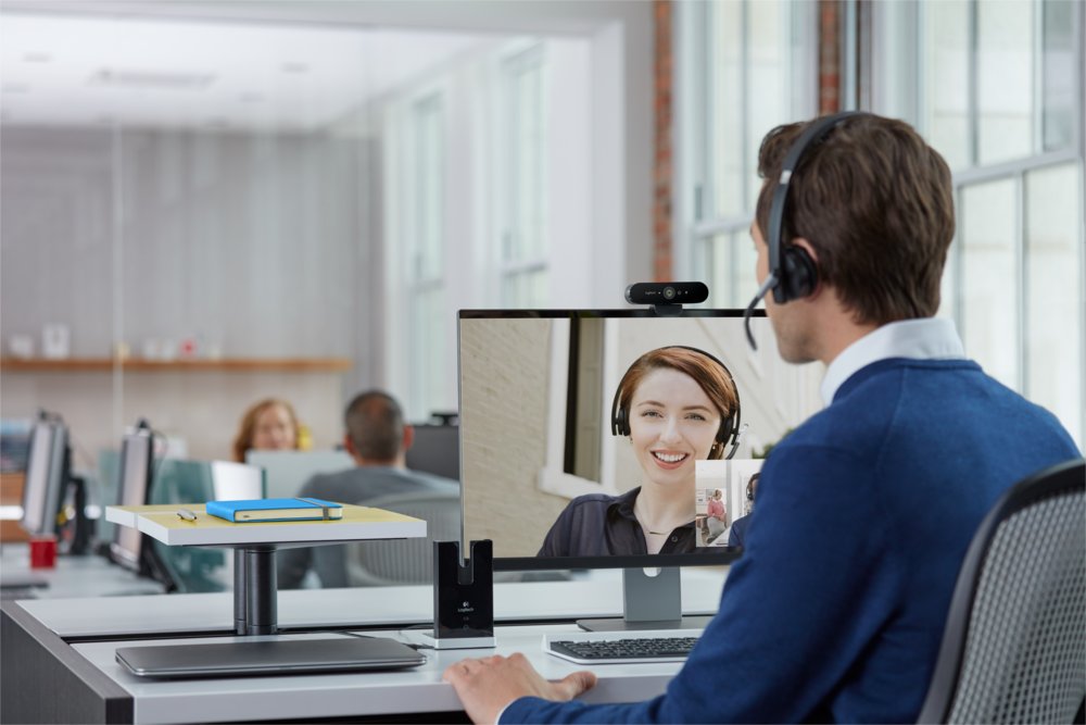 Logitech Brio Ultra HD Pro Zakelijk | 4K 30FPS USB Webcam met Microfoon