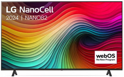 LG NanoCell 50NANO82T6B | 50" 4K Ultra HD NanoCell Smart TV | WebOS 24 | HDR10 Pro | 60Hz - Matmuis - Matmuis