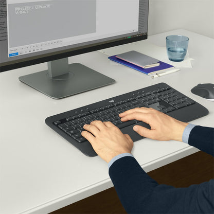 Logitech MK540 Advanced | Draadloze Muis- en Toetsenbordcombo | AZERTY | België - Matmuis - Matmuis