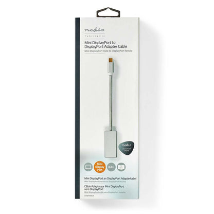 Nedis | Mini-DisplayPort naar Displayport 4K Adapter | Wit - Matmuis - Matmuis