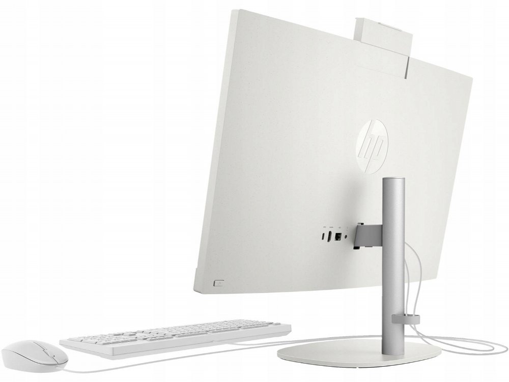 HP All-in-One | 24'' Full HD IPS | AMD Ryzen 3 7320U | 8GB DDR5 | 512GB SSD | IR Camera | W11 Professional | Met Keyboard & Muis
