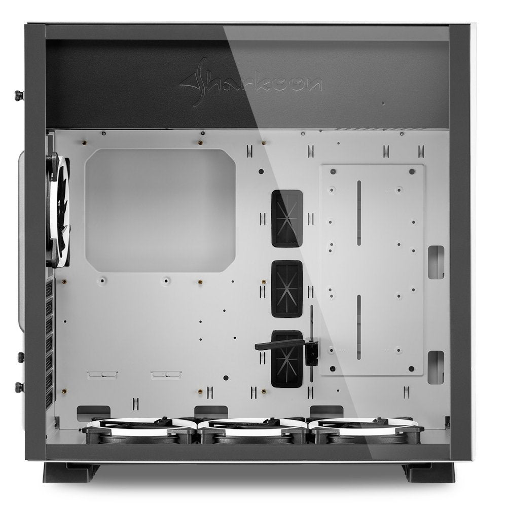 Sharkoon Pure Steel RGB | Midi Tower Behuizing | Wit - Matmuis
