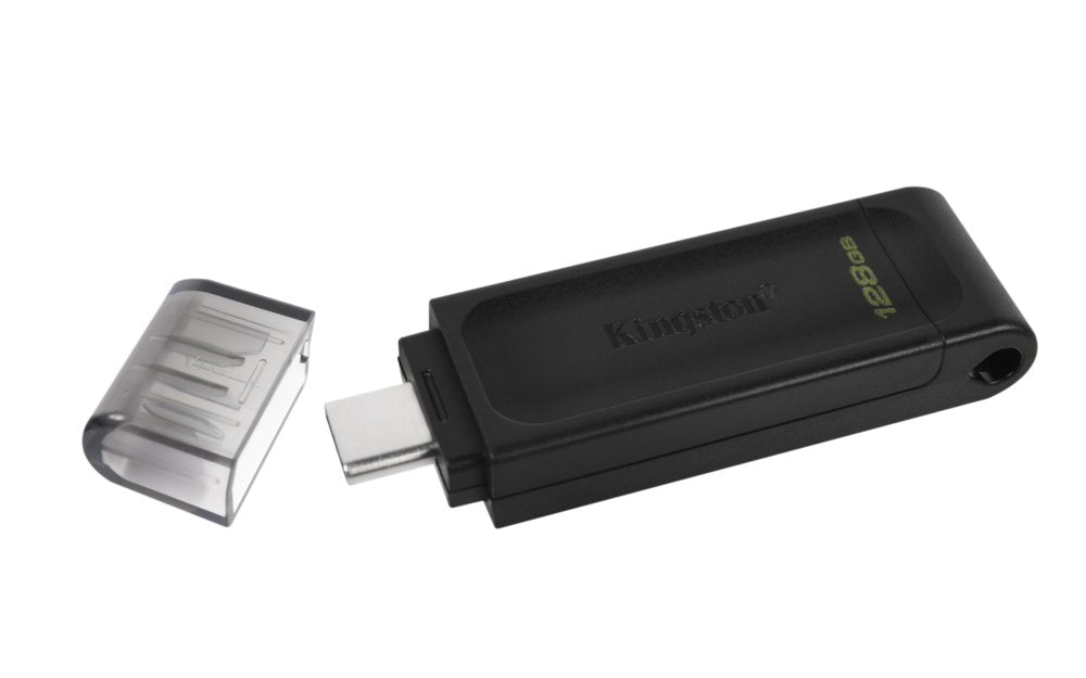 Kingston DataTraveler 70 | 128GB USB-C 3.2 Flash Drive | Zwart - Matmuis - Matmuis