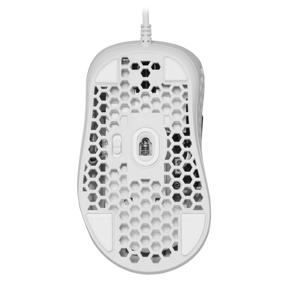 Sharkoon Light² 200 | Bekabelde Gaming Muis | Links- en Rechtshandig | USB-A | 16000 DPI | Wit - Matmuis - Matmuis