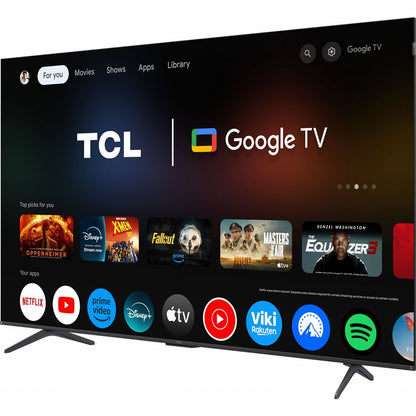TCL 75P8K | 75" 4K Ultra HD QLED Smart TV | Google TV | Quantum Dot | Dolby Vision | 120Hz (2025) - Matmuis - Matmuis