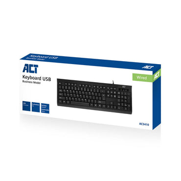 ACT AC5410 | Bedraad Toetsenbord | USB Aansluiting | QWERTY - Matmuis - Matmuis