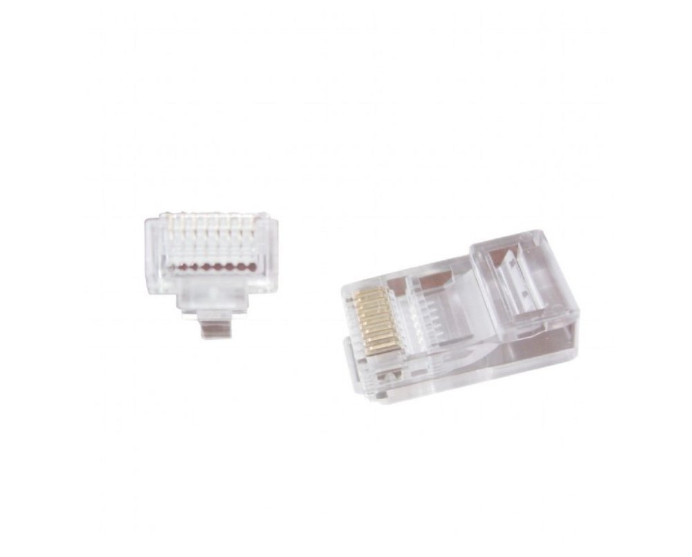 Gembird modulaire UTP plug | Pass-through | Universeel | LC-PTU-01/10 - Matmuis - Matmuis