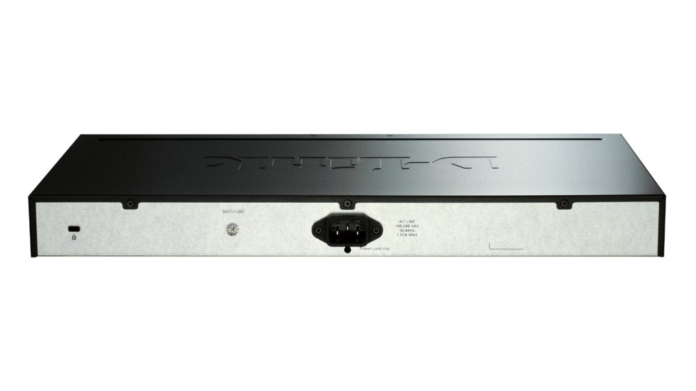 D-Link DGS-1510-20/E | 16-poorts Gigabit L2/L3 Smart Managed Switch | 2x SFP | 2x 10G SFP+ | 76 Gbps switchingcapaciteit | Rackmount 1U | Grijs