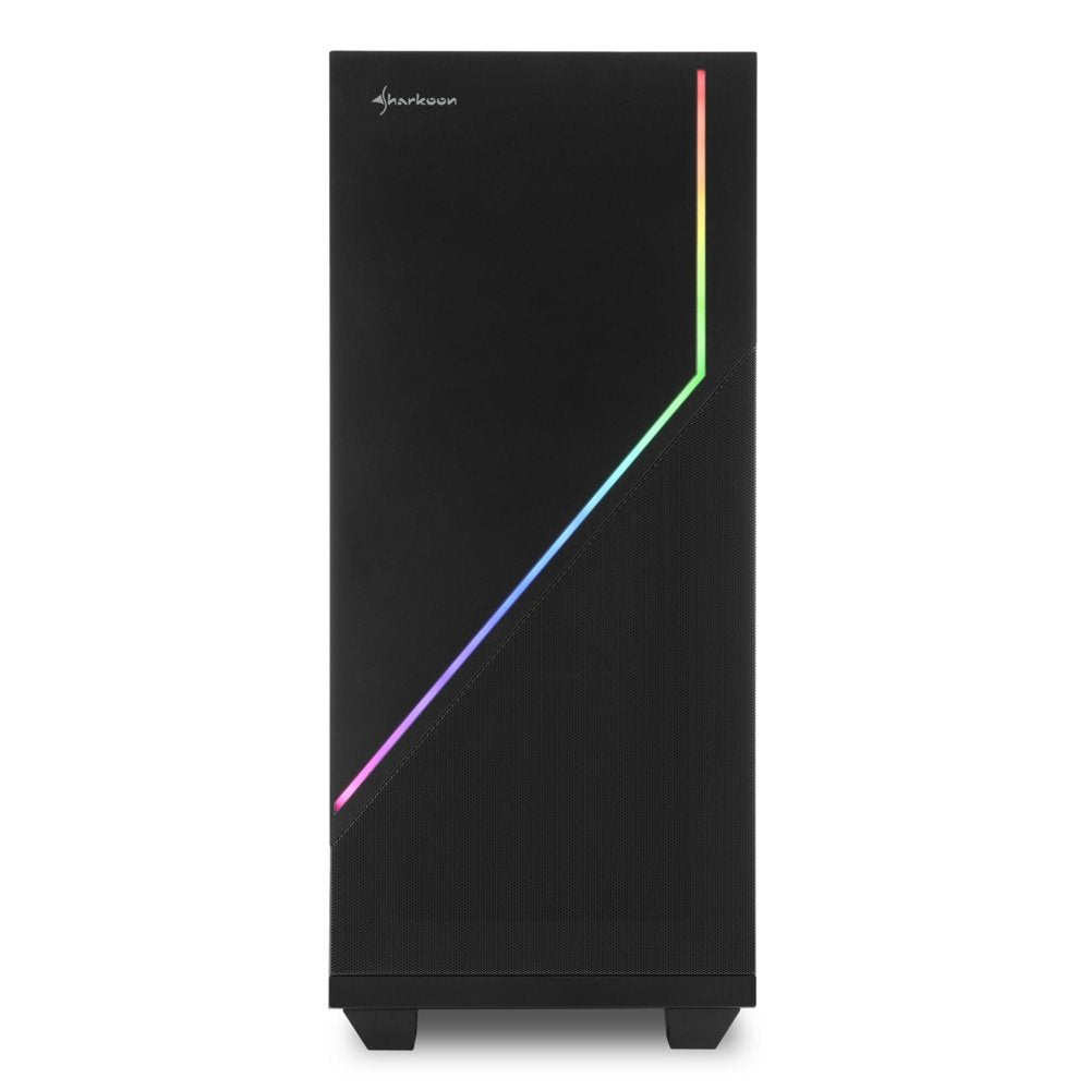 Sharkoon RGB Flow | Midi Tower Case | Zwart - Matmuis