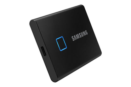 Samsung T7 Touch | Externe SSD | 1TB | USB 3.2 Gen2 | 1050 MB/s | Wachtwoordbeveiliging | Zwart | Compact en Veilig