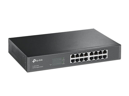 TP-LINK TL-SG1016D | Unmanaged Gigabit Ethernet Switch | 16 Poorten | Zwart