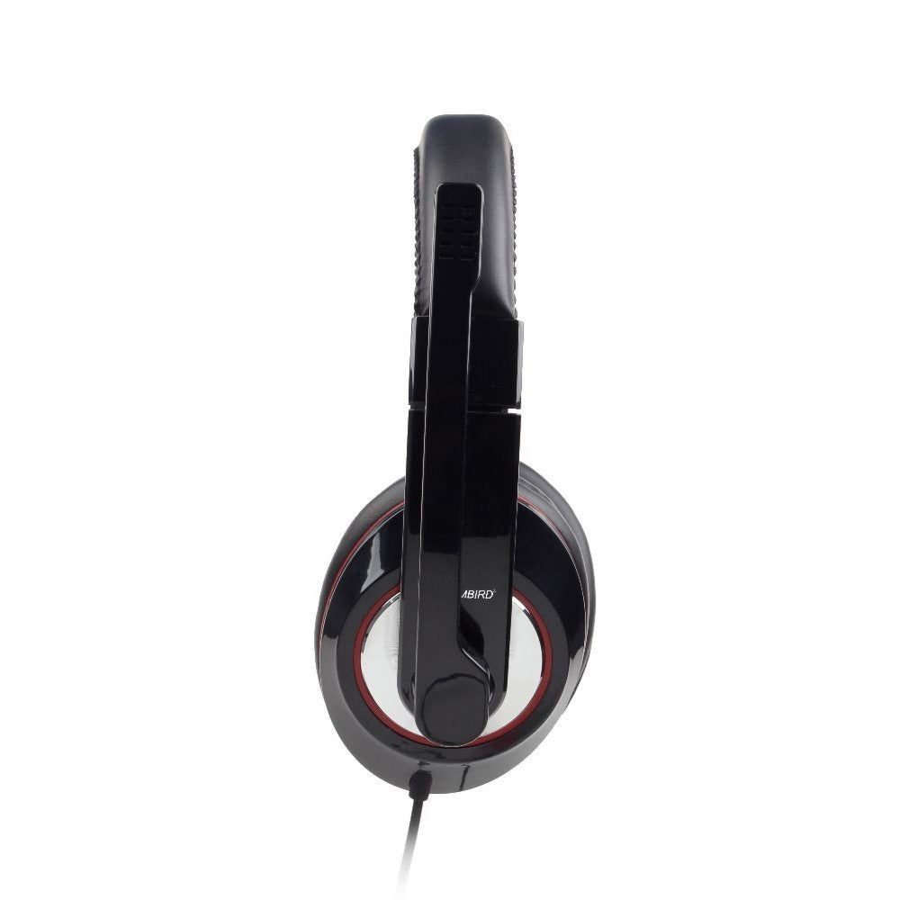 Gembird MHS-001 | Bedrade On-Ear Headset USB-A | Zwart - Matmuis - Matmuis