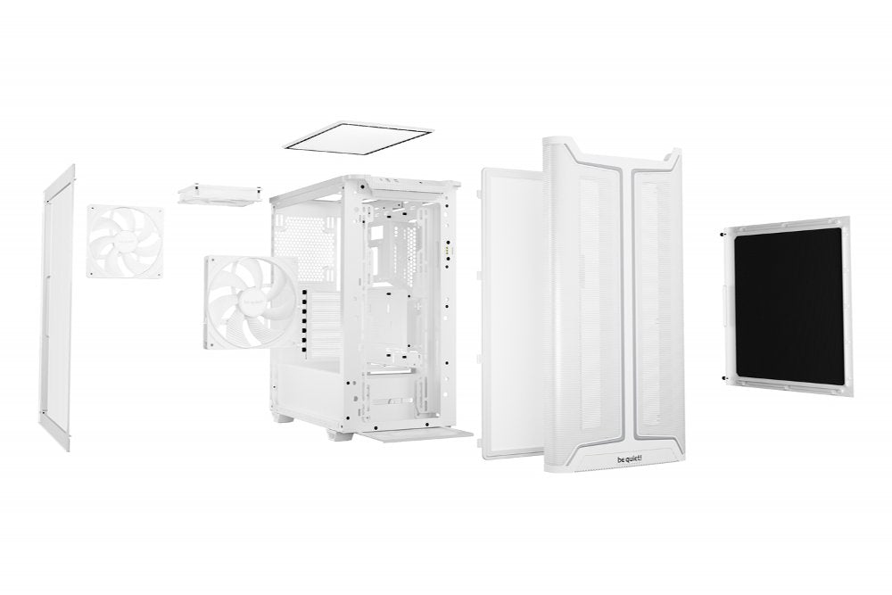 be quiet! PURE BASE 501 DX RGB | Midi Tower Case | Wit - Matmuis