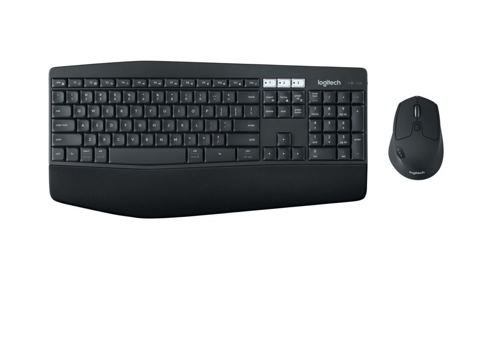 Logitech MK850 Performance | Draadloos Bluetooth Toetsenbord & Muis met Receiver | QWERTY - Matmuis - Matmuis