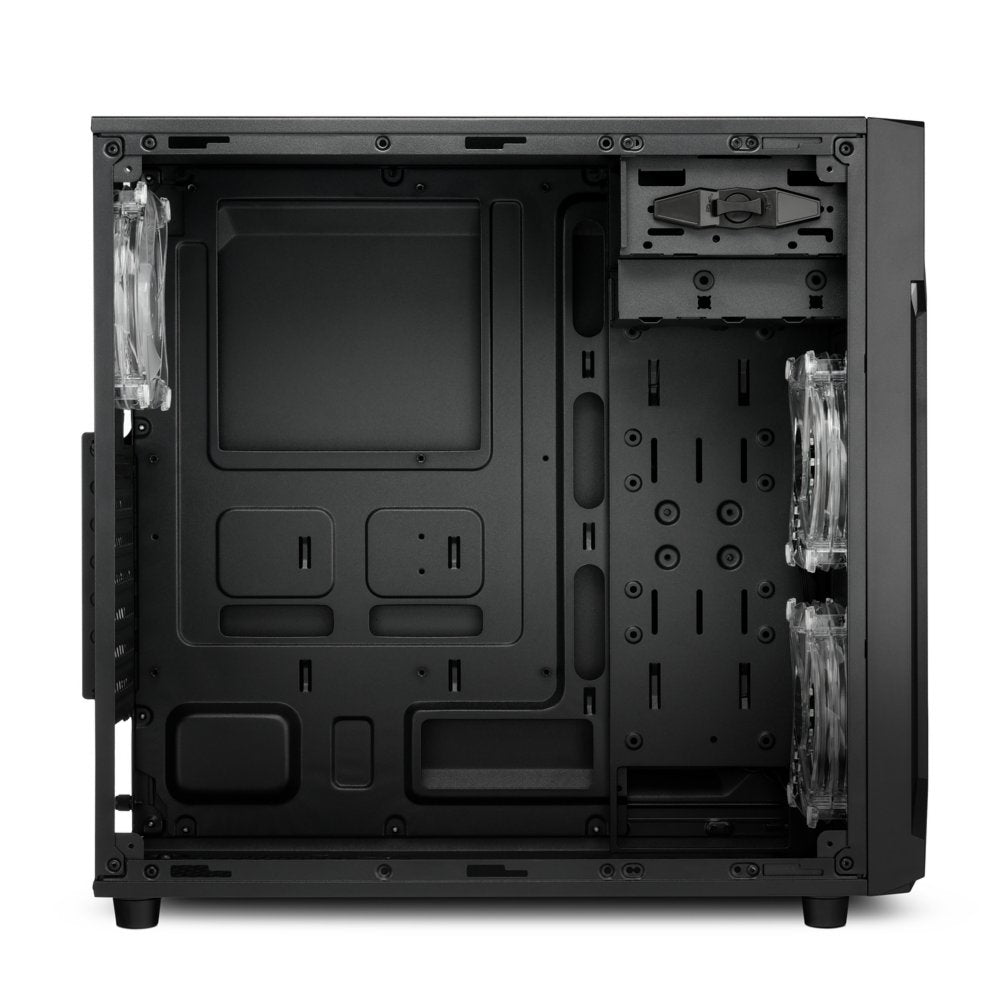 Sharkoon VG6-W RGB | Midi Tower Case | Zwart - Matmuis
