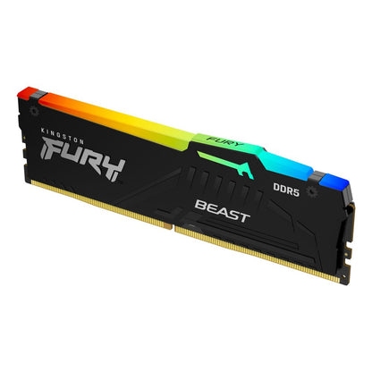 Kingston Fury Beast | 1x16GB DDR5 | 5600MHz | DIMM | CL36 | Geheugenmodule | RAM - Matmuis - Matmuis