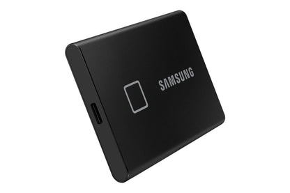 Samsung T7 Touch | Externe SSD | 1TB | USB 3.2 Gen2 | 1050 MB/s | Wachtwoordbeveiliging | Zwart | Compact en Veilig