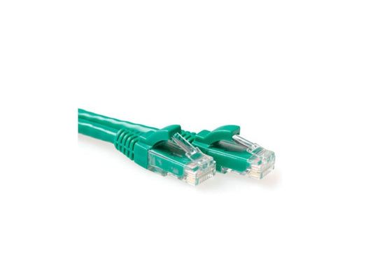 ACT UTP Cat 6A Netwerkkabel (IB2700) | 0,5 m | Groen - Matmuis - Matmuis