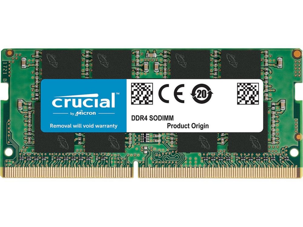 Crucial | 1x16GB DDR4 | 3200MHz | SODIMM | CL22 | Geheugenmodule | RAM - Matmuis