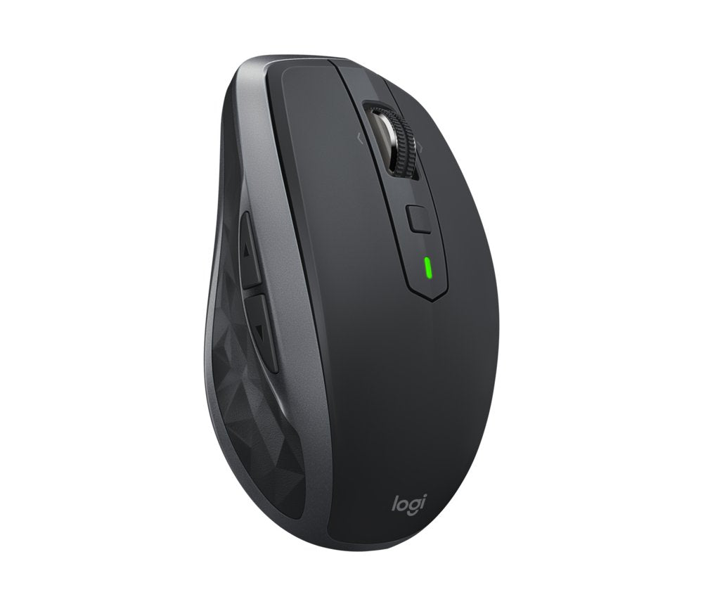 Logitech MX Anywhere 2S | Draadloze Muis | Rechtshandig | RF + Bluetooth | 4000 DPI | Grafiet - Matmuis - Matmuis