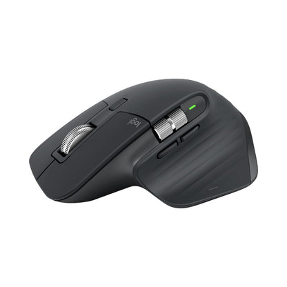 Logitech MX Master 3S | Draadloze Muis | RF-Draadloos + Bluetooth | 8000 DPI | Grafiet - Matmuis - Matmuis