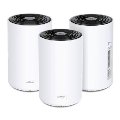 TP-Link Deco PX50 (3-pack) | Dual-band WiFi 6 Mesh Router (2.4 GHz / 5 GHz) | Powerline | Wit - Matmuis - Matmuis