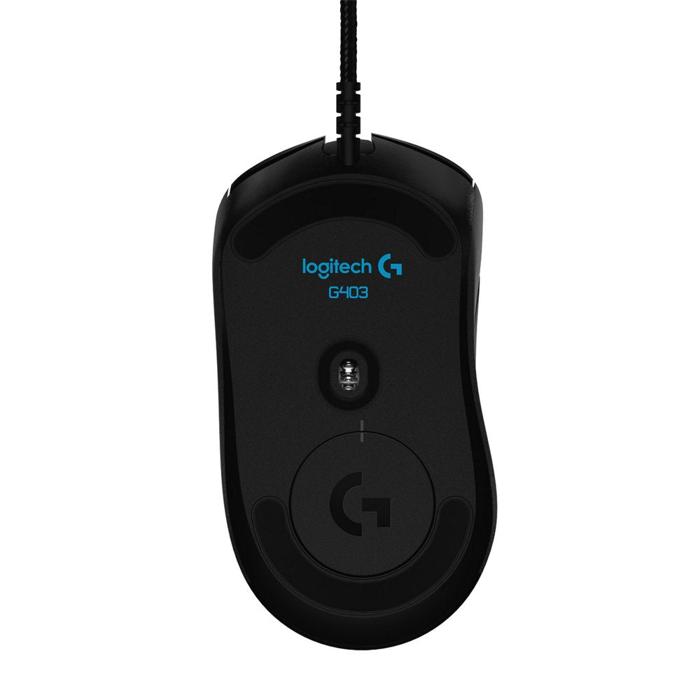 Logitech G403 Hero | Draadloze Gaming Muis | Rechtshandig | RF | 25600 DPI | Zwart - Matmuis - Matmuis