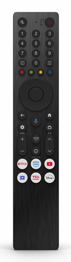 TCL 43P69K 43" | 4K UHD Smart TV | Google TV | Dolby Vision | Zwart