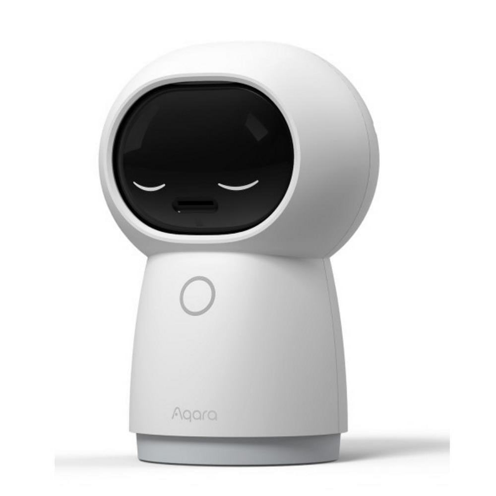 Aqara Camera Hub G3 | IP-beveiligingscamera | 2K-resolutie (2304 × 1296) | 360° Pan & Tilt | Gezichts- en gebarenherkenning | Ingebouwde Zigbee 3.0 Hub | IR-afstandsbediening | HomeKit Secure Video-ondersteuning | Wit - Matmuis - Matmuis