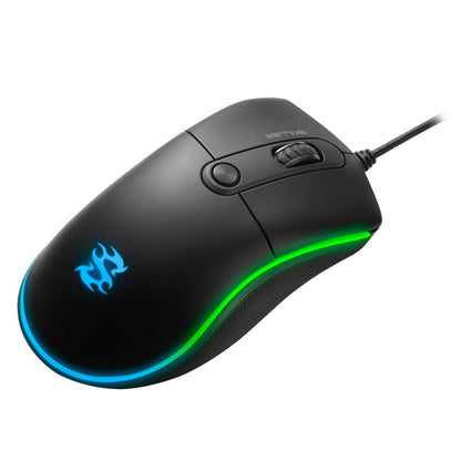 Sharkoon Skiller SGM2 | Bedrade Gaming Muis | USB-A | 6400 DPI | Zwart | RGB - Matmuis - Matmuis
