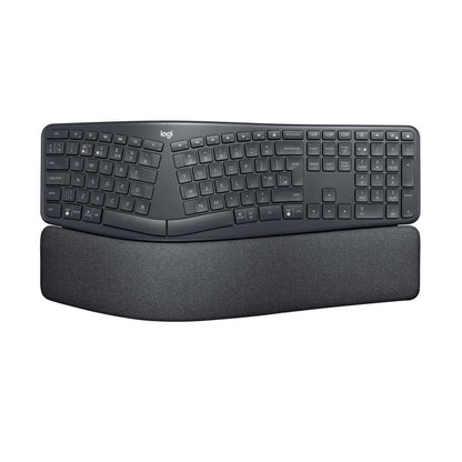 Logitech K860 Ergo | Draadloos Bluetooth Toetsenbord met Receiver | QWERTY - Matmuis - Matmuis