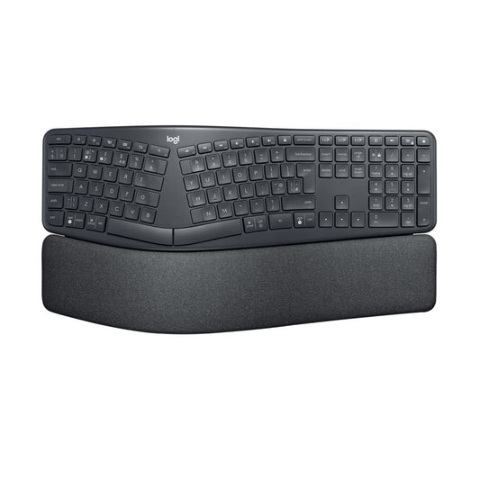 Logitech K860 Ergo | Draadloos Bluetooth Toetsenbord met Receiver | QWERTY - Matmuis - Matmuis