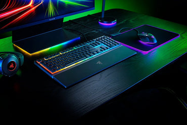 Razer Ornata V3 | Gaming Toetsenbord (Duits QWERTZ) | USB | Mecha Membrane | RGB | Zwart - Matmuis