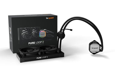 be quiet! PURE LOOP 2 240mm | All-in-One CPU Waterkoeler | Zwart - Matmuis - Matmuis
