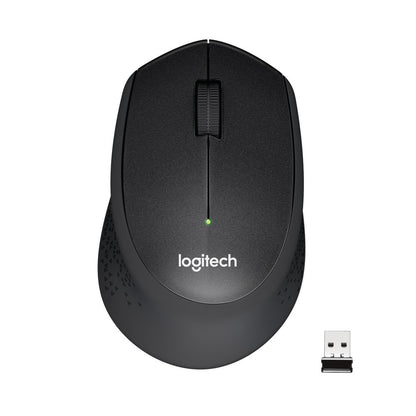 Logitech M330 Silent | Draadloze Muis | Rechtshandig | RF | 1000 DPI | Zwart - Matmuis - Matmuis