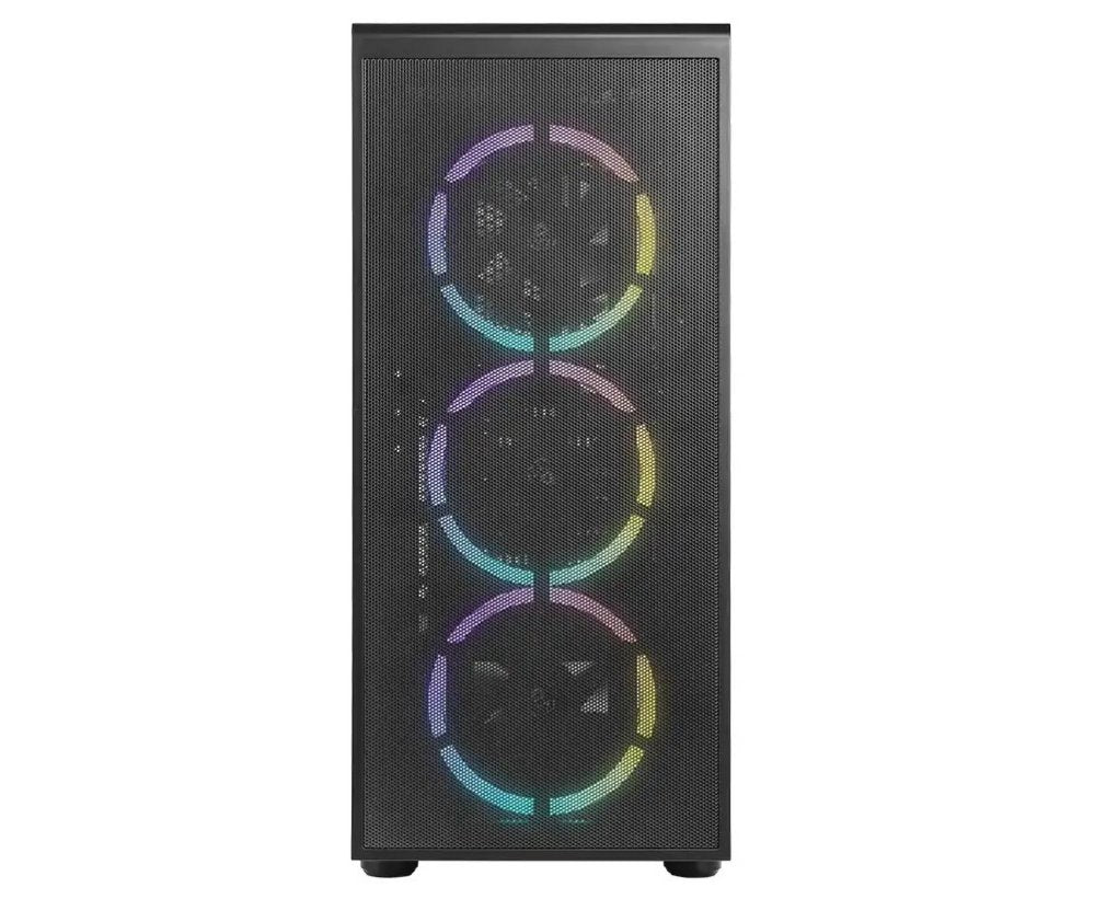 Azza Prime 360 RGB | Midi Tower | Zwart - Matmuis