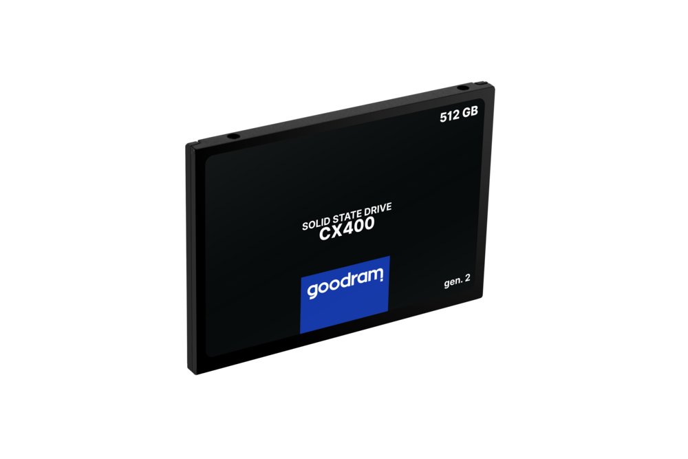 Goodram CX400 | 512GB SATA SSD | 2.5'' | 550MB/s Lezen | 500MB/s Schrijven - Matmuis