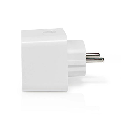 Nedis WIFIP121FWT | Wi-Fi Smart Plug | 3680 W | Energiemeter | Spraakbediening | Wit - Matmuis