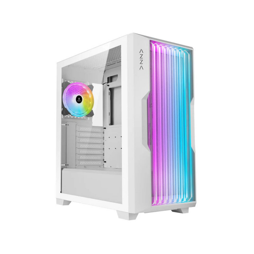 Azza Guardian 520 RGB | Midi Tower Case | Wit - Matmuis