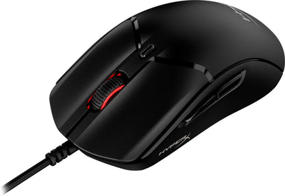HyperX Pulsefire Haste 2 | Bedrade Gaming Muis | Rechtshandig | USB-A | 26000 DPI | Zwart - Matmuis - Matmuis