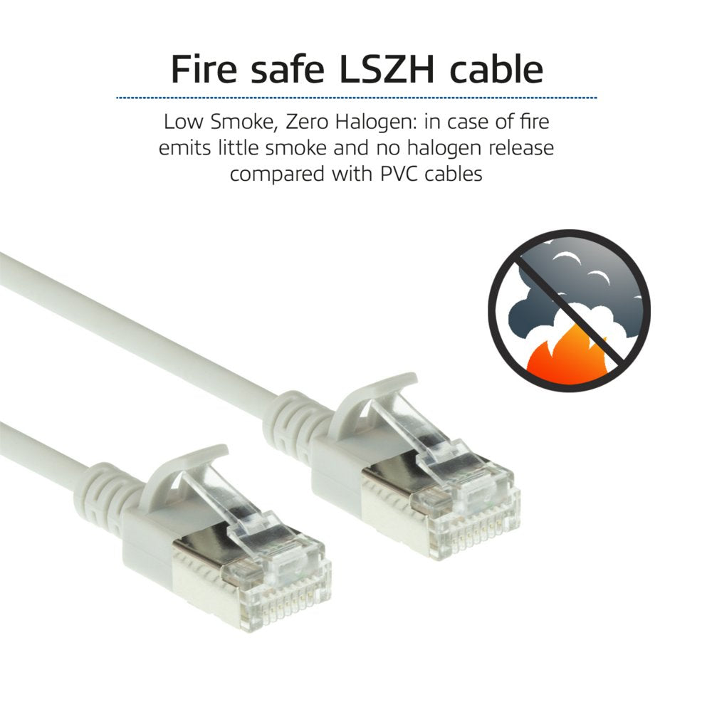 ACT netwerkkabel | Cat6a | U/FTP (STP) | 1 m | Grijs | DC7001