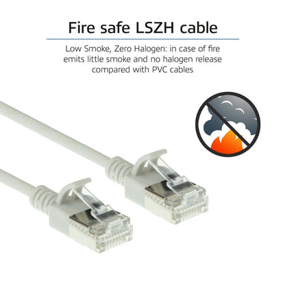 ACT netwerkkabel | Cat6a | U/FTP (STP) | 1 m | Grijs | DC7001