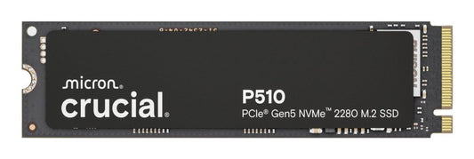 Crucial P510 | 2TB NVMe SSD | M.2 | Gen5 | 11.700MB/s Lezen | 9.500MB/s Schrijven - Matmuis - Matmuis