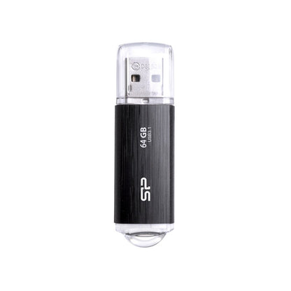 Silicon Power Blaze B02 | 64GB USB-A 3.2 Flash Drive | Zwart - Matmuis