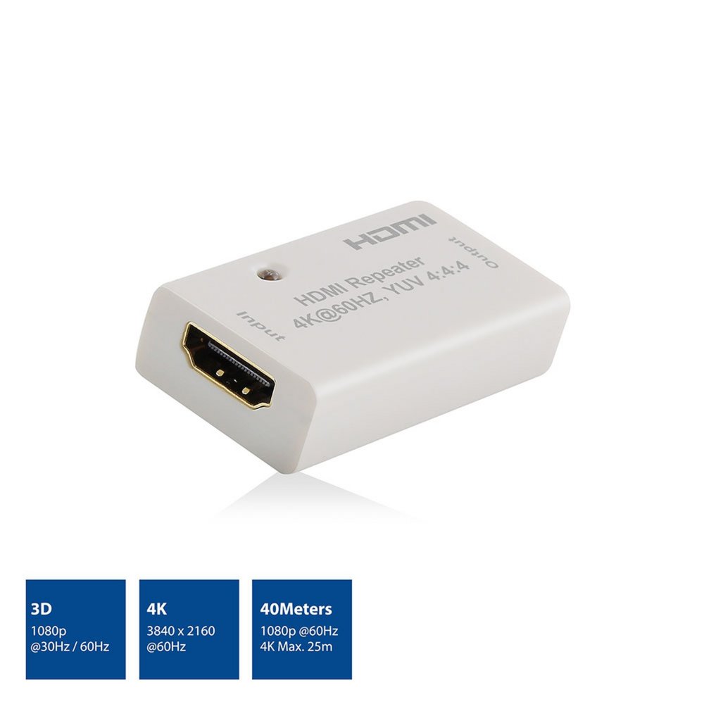 ACT AC7820 | HDMI Repeater | Plug-and-Play | Via HDMI - Matmuis - Matmuis