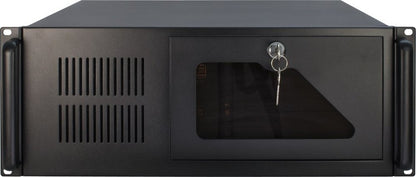 Inter-Tech IPC 4U-4088-S | Server Rack Case | Zwart - Matmuis