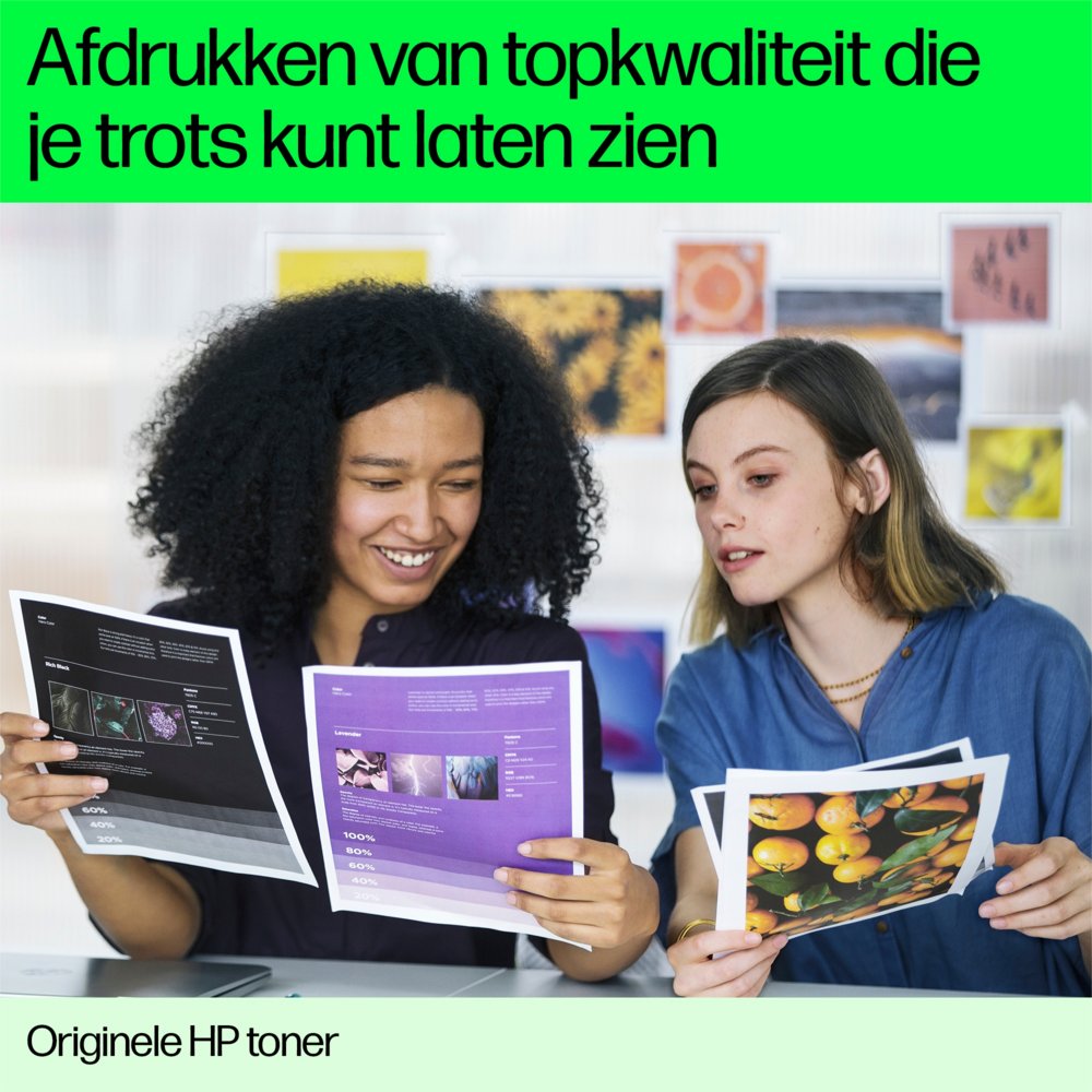 HP 201X (CF400X) | Tonercartridge | Origineel | Zwart | Hoge capaciteit | LaserJet - Matmuis - Matmuis